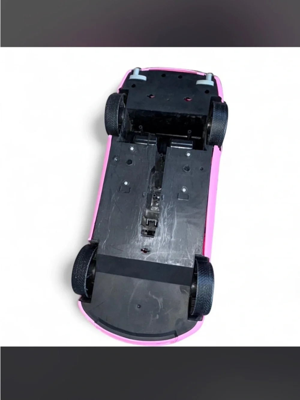 Barbie Sharpay Evan’s Pink Convertible Mustang Car Toy